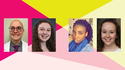 From left: Jonathan Little, Allison Middernacht, Zoe Adjei, and Abby Leisure