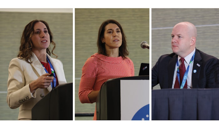 From left to right: Ashley Wysong, MD, MS, FAAD, Christine H. Weinberger, MD, FAAD, and Travis Wayne Blalock, MD, FAAD.