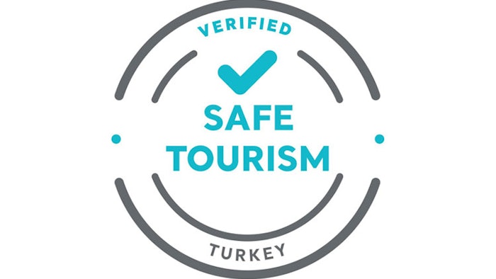 Turkey has taken extensive measures in transport, accommodation, food and beverage and congress facilities, as well as the wellbeing of guests and employees, with the Safe Tourism Certification Program.