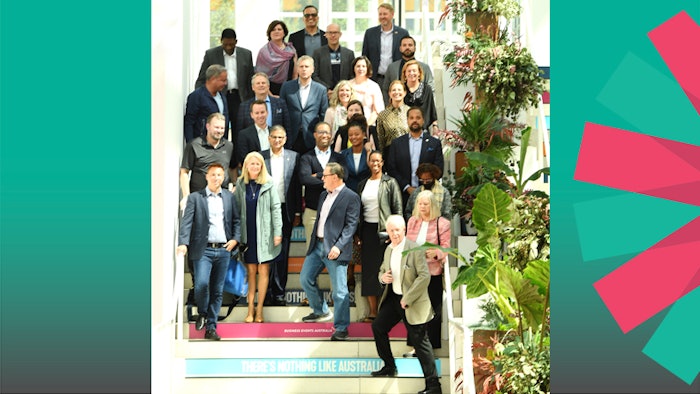 The delegation of St. Louis visitors to IMEX included Kitty Ratcliffe, president of Explore St. Louis; Tim Nowak, executive director of the World Trade Center St. Louis, plus representatives from the Office of the Mayor of St. Louis; Bank of America St. Louis; St. Louis Economic Development Partnership; Lufthansa Airlines; St. Louis Lambert International Airport; Missouri Chamber of Commerce; Missouri Dept. of Economic Development; U.S. Consulate Frankfurt.