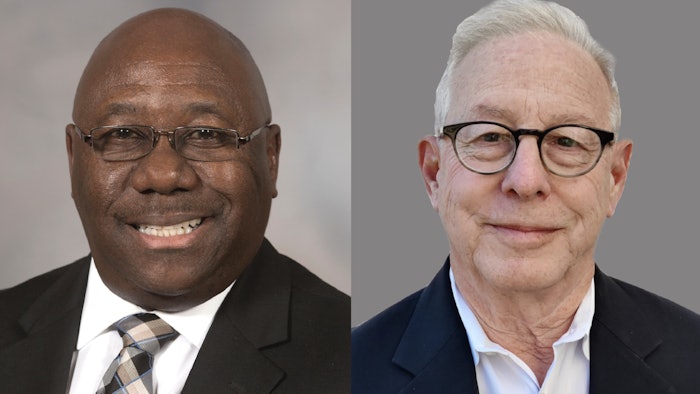 Left to right: Claude Brunson, MD, FASA and Guy Weinberg, MD