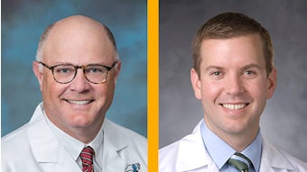 Harrill and Woodard headshots