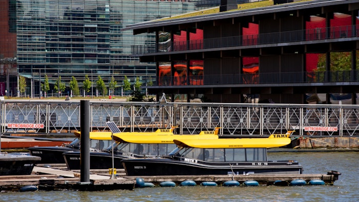 Rotterdam’s hydrogen-powered water taxi has a maximum speed of 15.5 mph, which is faster than the electric, battery-driven variant with a speed of 9 mph.