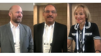 Left to right: Jason Brady, DMD, Michael Mashni, DDS, and Keira P. Mason, MD