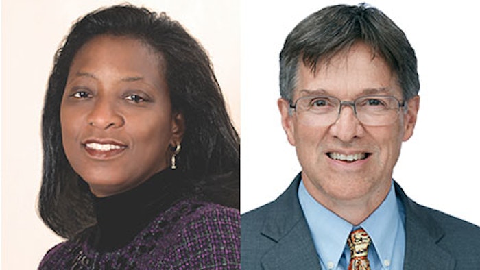 Left to right: Vilma A. Joseph, MD, MPH, FASA and Richard Dutton, MD, MBA, FASA