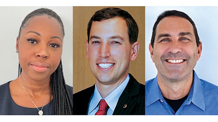 Left to right: Keya Locke, MD, MBA, Jesse M. Ehrenfeld, MD, FASA, and Zachary B. Deutch, MD