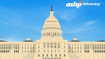 Picture of U.S. Capitol Building with the words ASHP Advocacy