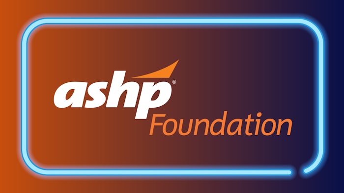 Graphic reading ASHP Foundation