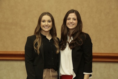 Emily Schaefer (left) and Leah Nelson