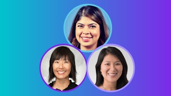 Clockwise from bottom left: Rebecca Leon, Cynthia S. Valle-Oseguera, Shirley Wong