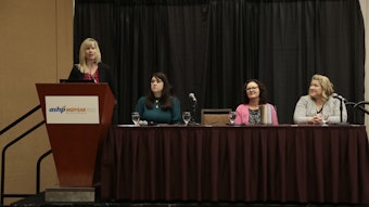 From left: Julie Groppi, Tera Moore, Addison Ragan, Kristina Butler