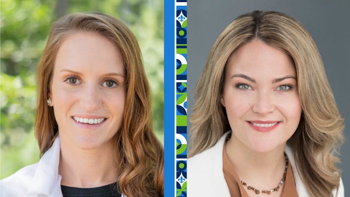 Left to right: Taylor Gray, DO, FAAD, and Morgan Brianne Murphrey, MD, MS.