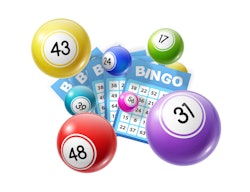 Graphic of bingo cards and balls