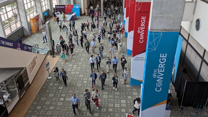 Overhead view of Austin Convention Center in Austin, TX