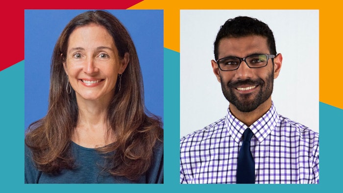 Head shots of Heather E. Nye, MD, PHD, SFHM, and Rahul B. Ganatra, MD, MPH