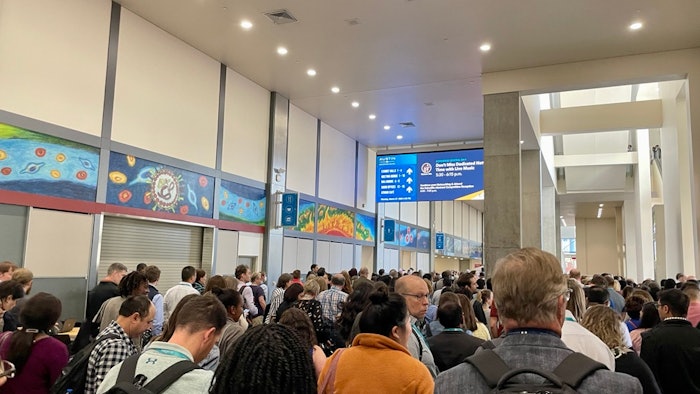 Shot of crowd at Austin Convention Center