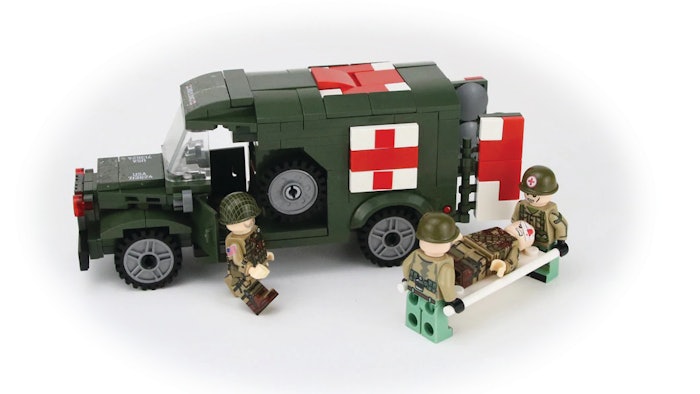 Lego Ambulance2 Blur