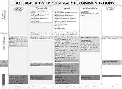 Source: Wise SK, Damask C, Roland LT, Ebert C, Levy JM, et al. International consensus statement on allergy and rhinology: Allergic rhinitis - 2023. Int Forum Allergy Rhinol. 2023 Apr;13(4):293-859.