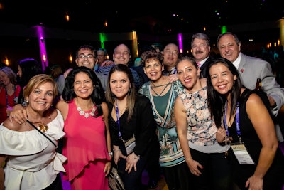 Presidents’ Reception at the AAO-HNSF 2019 Annual Meeting & OTO Experience in New Orleans, Louisiana, at Mardi Gras World.