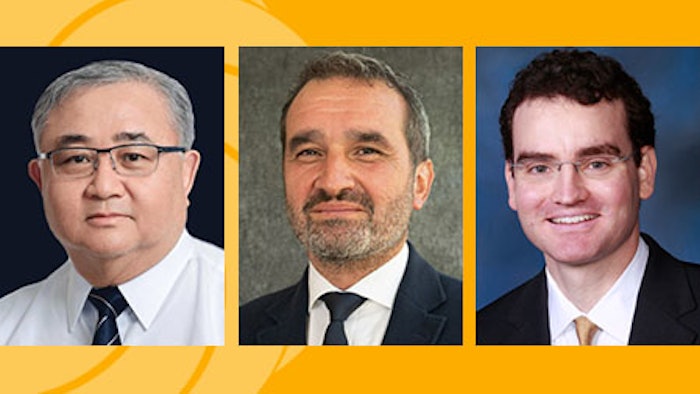 Headshots ofg Drs. Hao,Marchan, Zafero