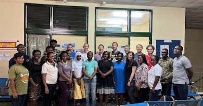 Entire Ghanaian and American physician and nursing teams.