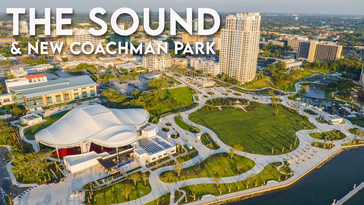 Experience The Sound At Coachman Park, Clearwater's Newest Outdoor