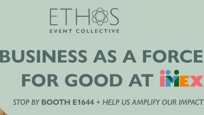 IMEX America attendees are invited to engage with the ETHOS team, explore their innovative event solutions and learn more about the Fill it Forward partnership.