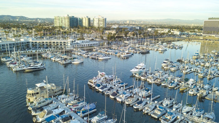 Four miles north of LAX, the seaside enclave Marina del Rey is undergoing a striking transformation.