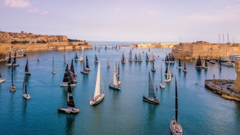 Colorful sailboats fill Malta’s Grand Harbour, a heritage site Alpine Sterling DMC is helping to preserve.