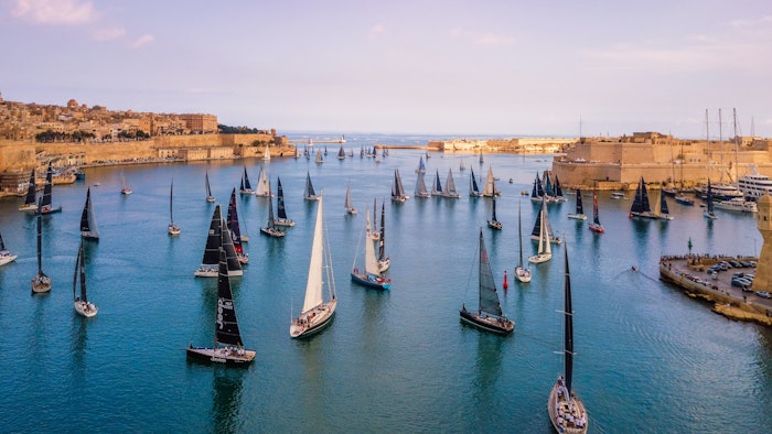Colorful sailboats fill Malta’s Grand Harbour, a heritage site Alpine Sterling DMC is helping to preserve.