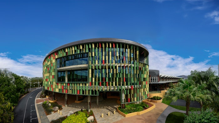 The Cairns Convention Centre in North Queensland, Australia, unveils new expansion and renovations.