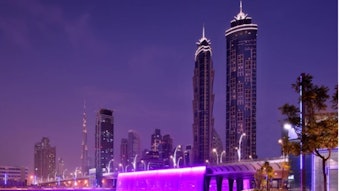 The JW Marriott Marquis Dubai is one of the tallest five-star hotels in the world.