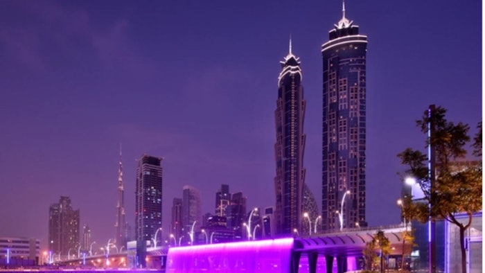 The JW Marriott Marquis Dubai is one of the tallest five-star hotels in the world.