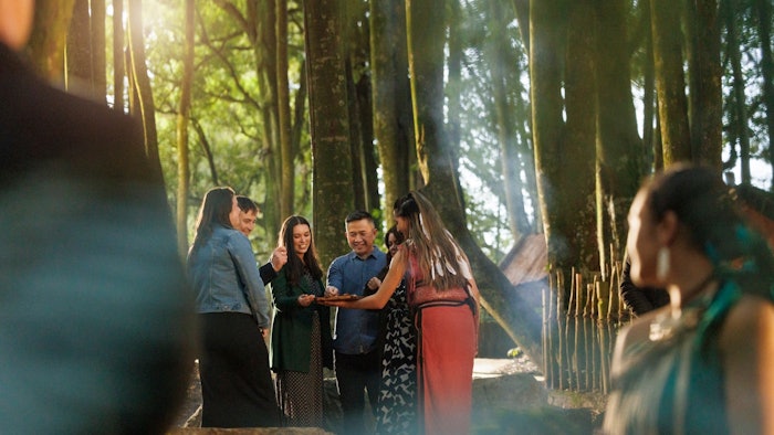 Join New Zealand for kai and kōrero.
