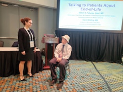 Dr. Tulunay-Ugur and Dr. Eibling role-play a doctor/patient discussion on terminal, end-of-life decisions.