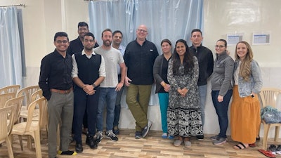 India Project team in Ujjain.