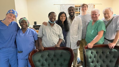 The 2022 Malawi team. Dr. Wakisa Mulwafu is the third from the left.