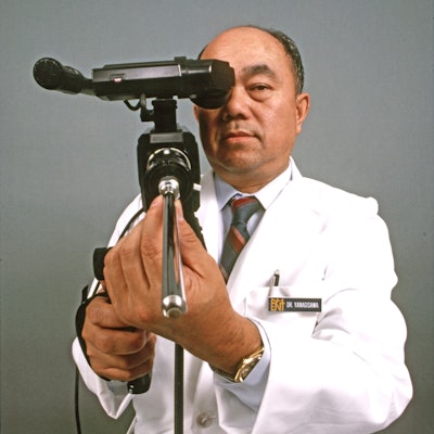10 1 Ey Posing For Telescopic Videolaryngoscopy Using Home Video Camera Email