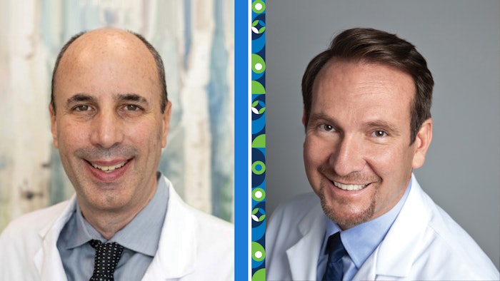 Headshots of two presenters