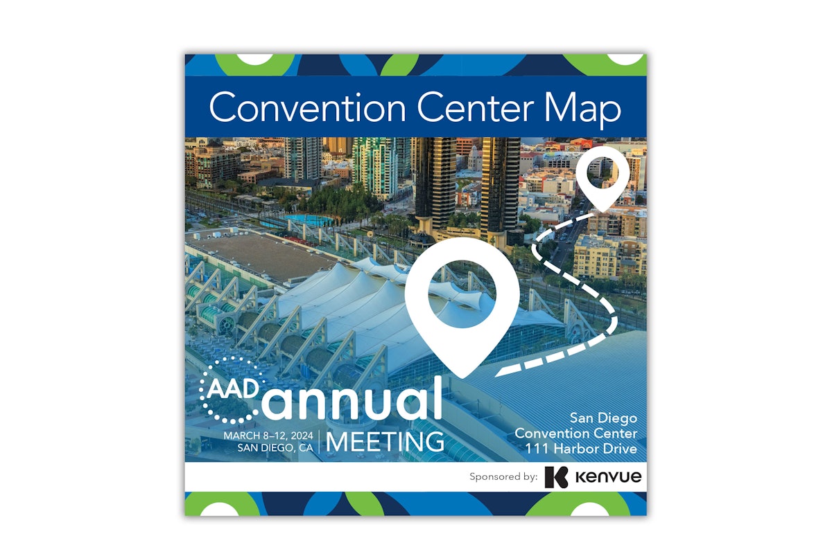 2024 AAD Convention Center Map AAD