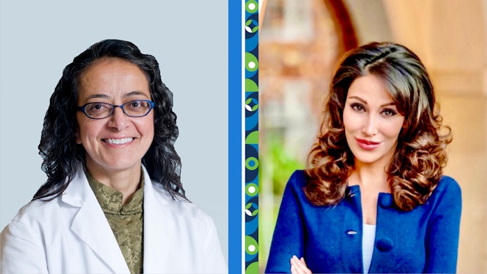 A grouping of the two headshots of the presenters