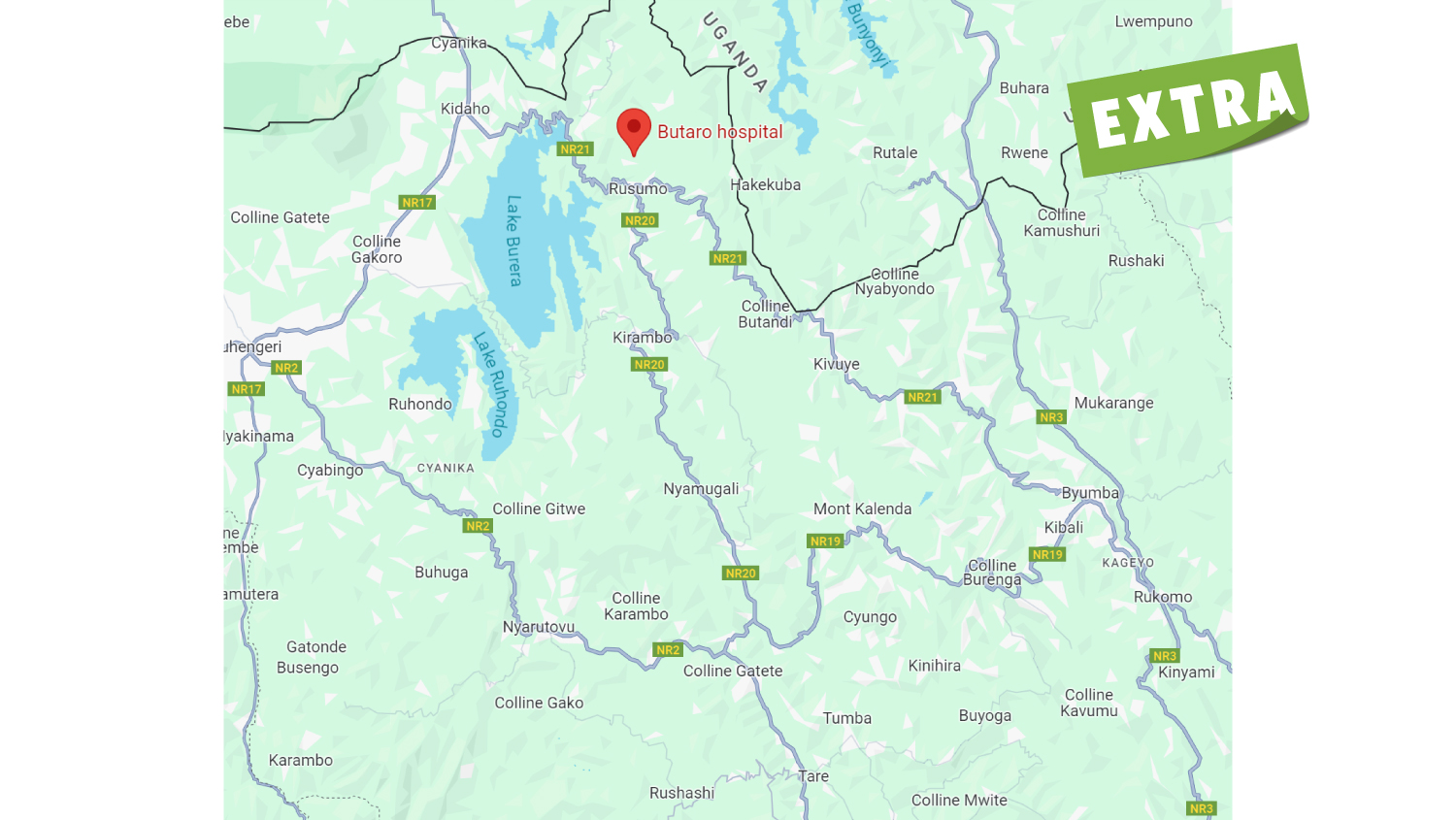 Butaro, Rwanda Map Base