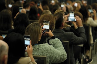 Hair Loss Crowd Phones