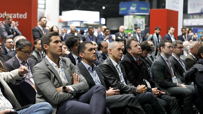 Attendees listen intently during an educational session at the AUA Annual Meeting.