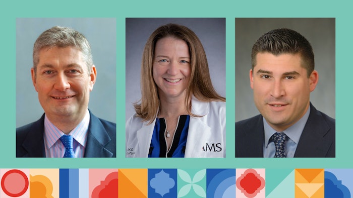From left: Matthew Bultitude, MD; Julie Riley, MD; and Justin Ziemba, MD, MSEd