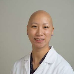 This is a professional headshot of dermatologist Carolyn Goh who spoke at the AAD Innovation Academy meeting.