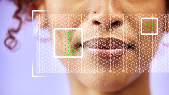 This is a futuristic look at dermatology with assistance from technology.