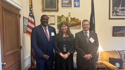 Troy D. Woodard, MD, (left) and John Werning, MD, (right) representing Ohio.