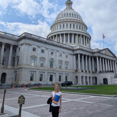 Anne K. Maxwell, MD, on Capitol Hill.