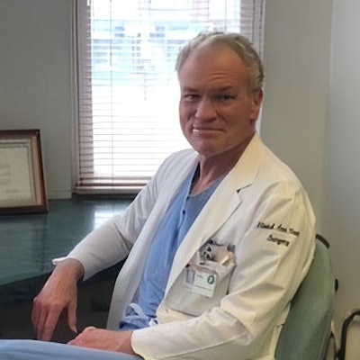 Otolaryngologist and long-time Academy member, Lee D. Rowe, MD, at his Philadelphia, Pennsylvania, office.